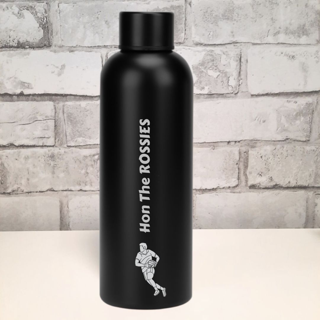 Personalised Gaelic Football Water / Drinks Bottle With Name or Text