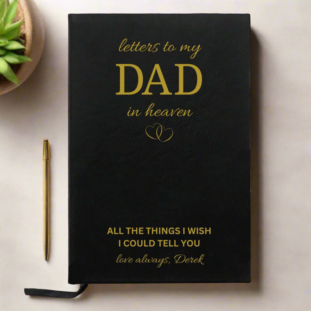 Personalised Letters To A Loved One Notebook