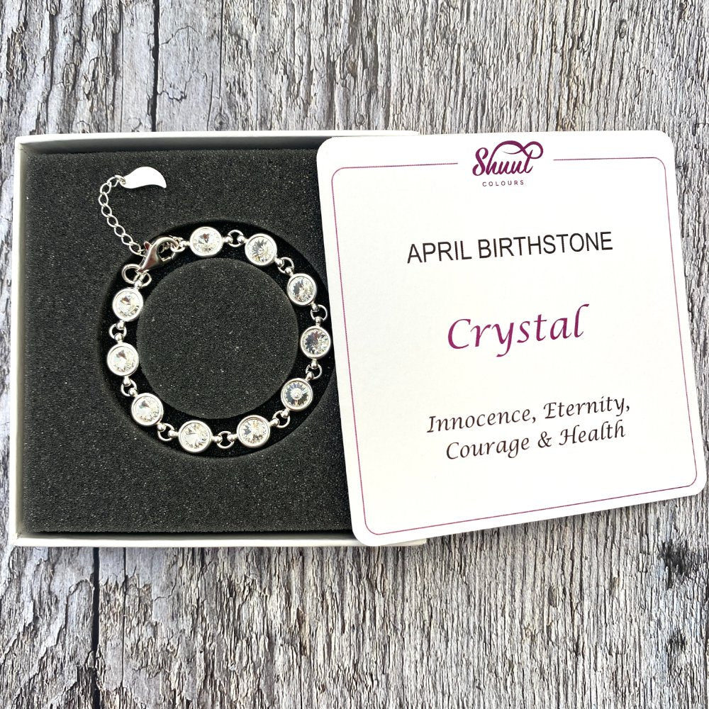 April Birthstone Bracelet