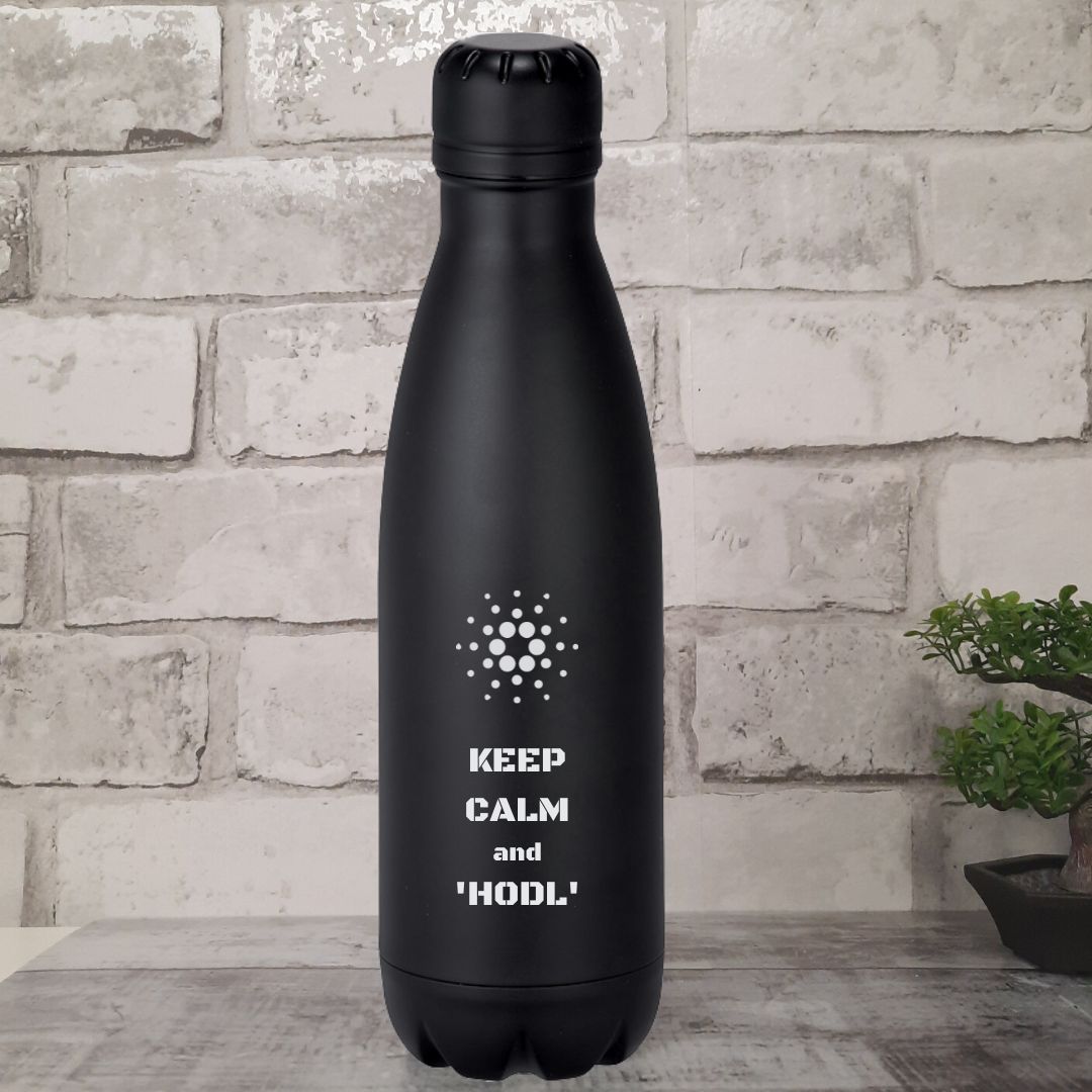 Crypto Gifts - Popular Cryptocurrency Inspired Thermos Drinks Bottle