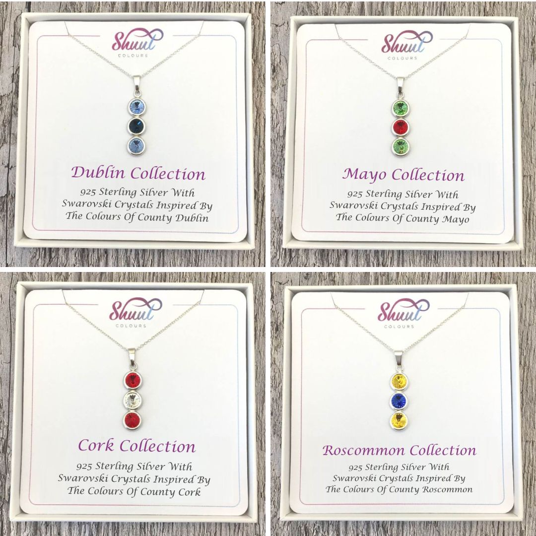 County Colour Necklace - All Counties Available