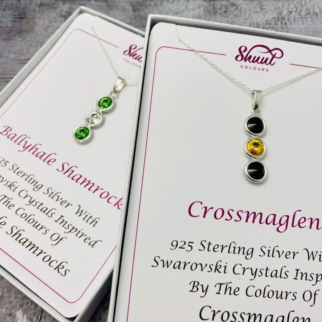 Create Your Own Club Colours Necklace - Custom Colours & Club Name
