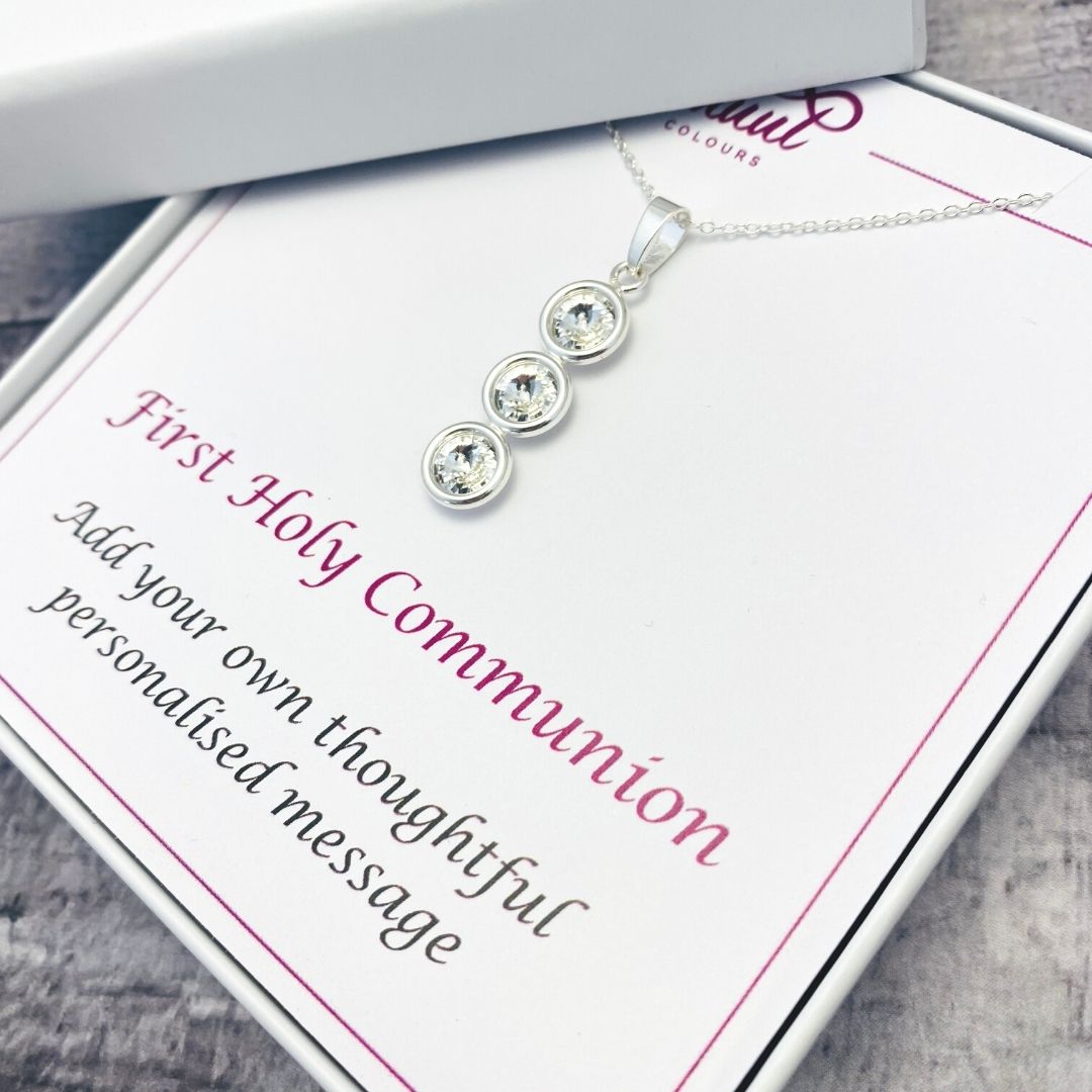 First Holy Communion Necklace - Personalised Communion Gifts