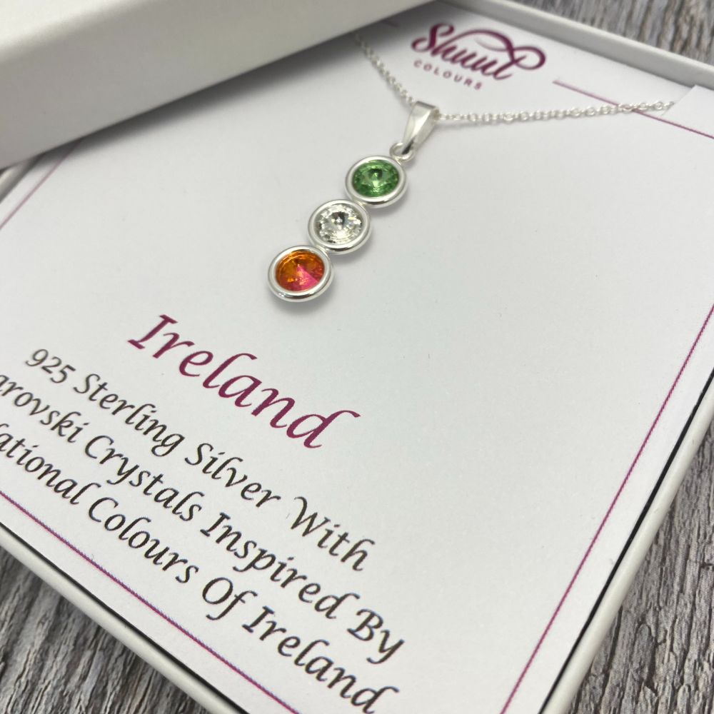 Ireland Colours Pendant Necklace