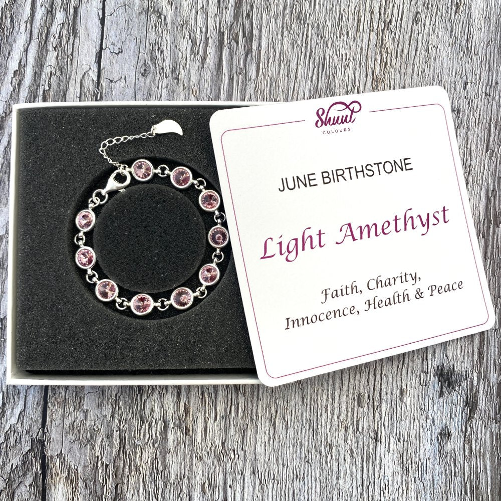 June Birthstone Bracelet