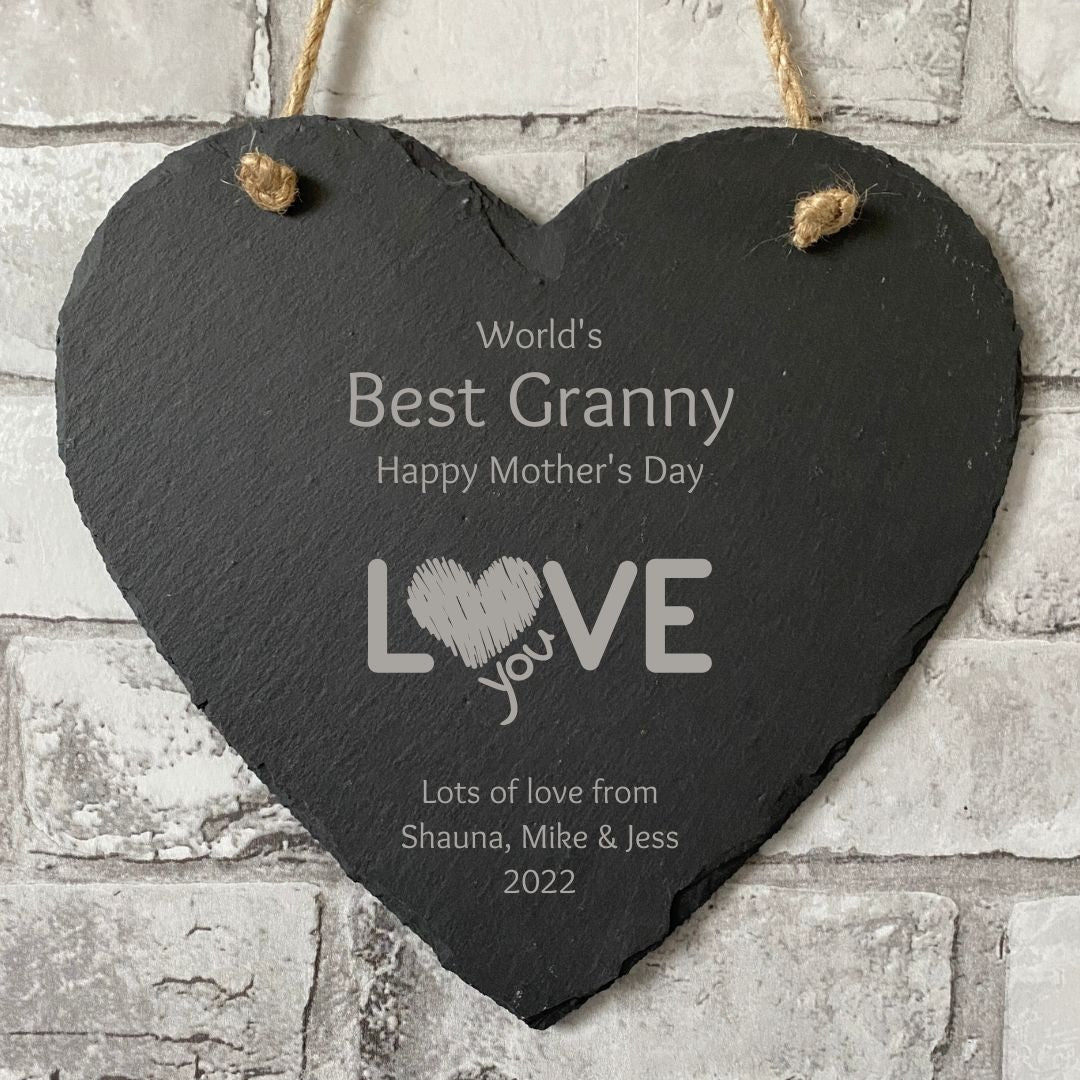 Mothers Day Grandparent Gift - Granny or Nana Styles
