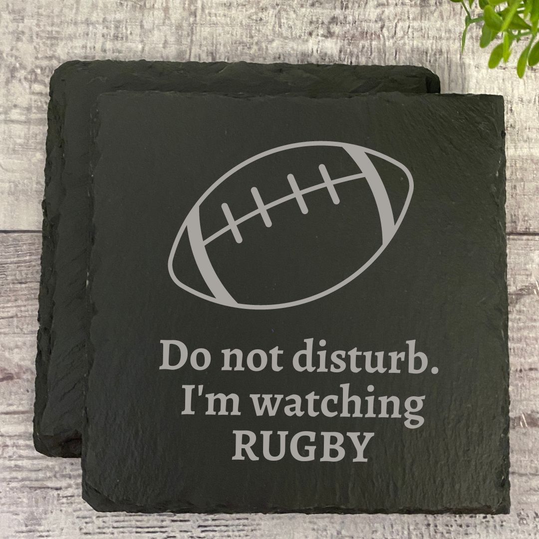 Rugby Gift Set of Coasters - Various Options