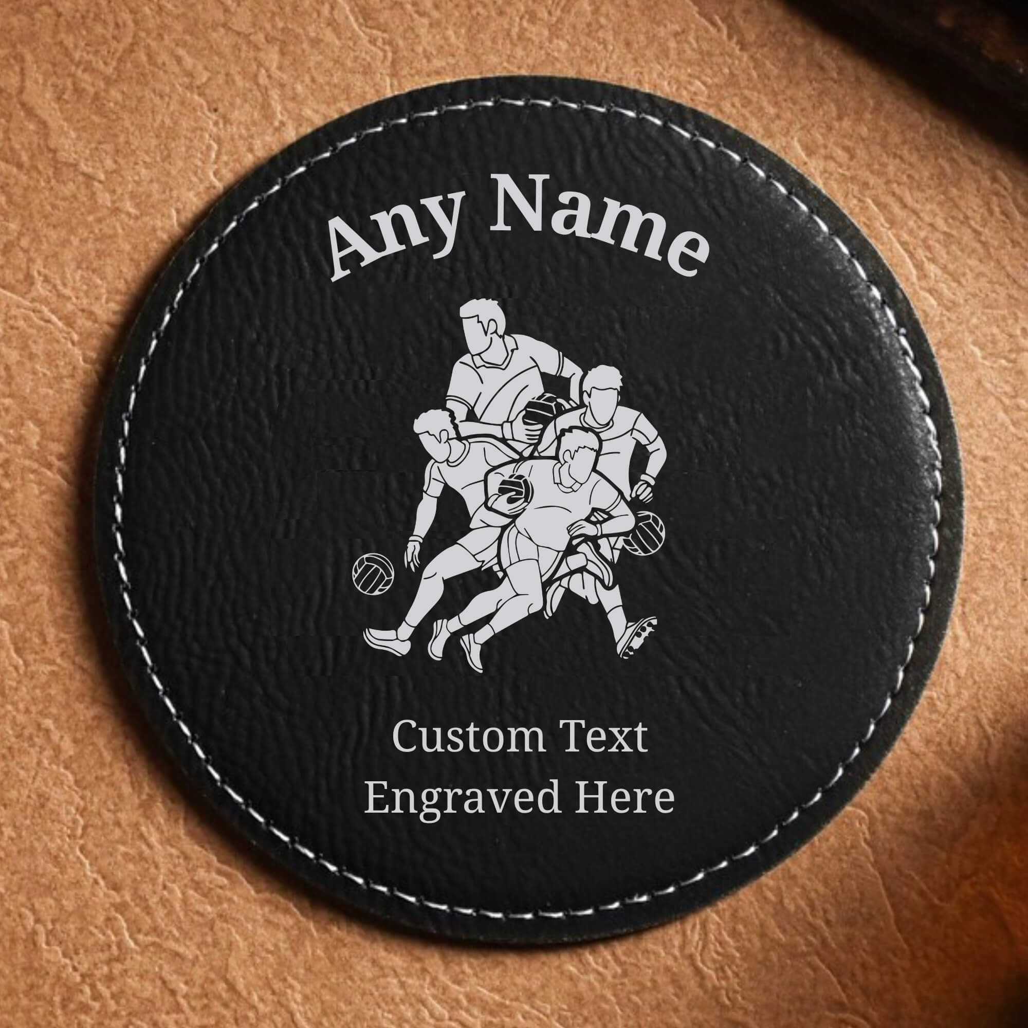 Personalised Gaelic GAA Coaster - Any Name & Message