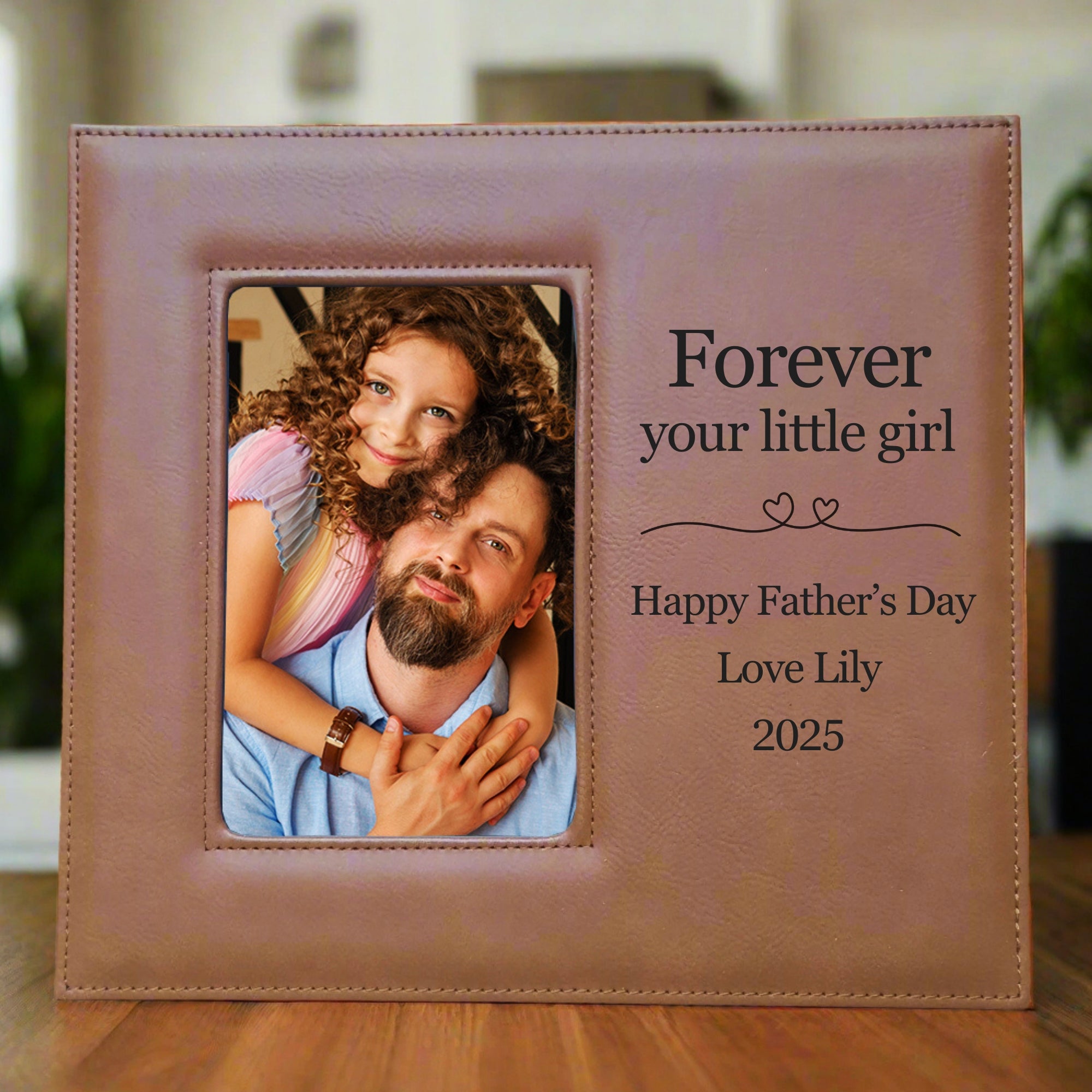 Personalised 4x6 Photo Frame for Dad - Fathers Day or Birthday Gift Idea