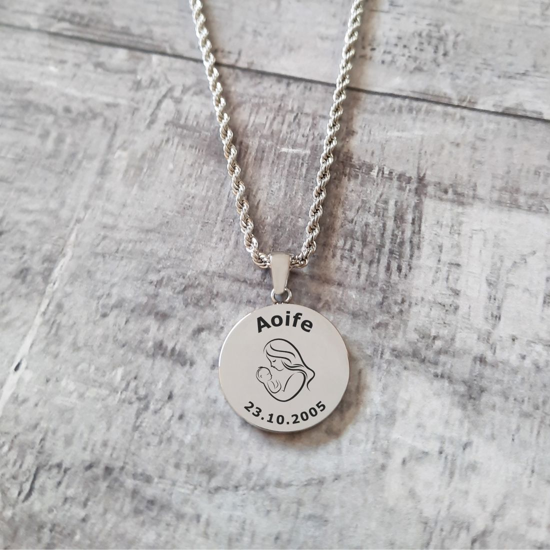 Personalised New Mother Necklace - Gift Idea For A New Mother