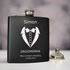 Hip Flasks For Groomsmen & Bestman - Personalised Wedding Hip Flasks