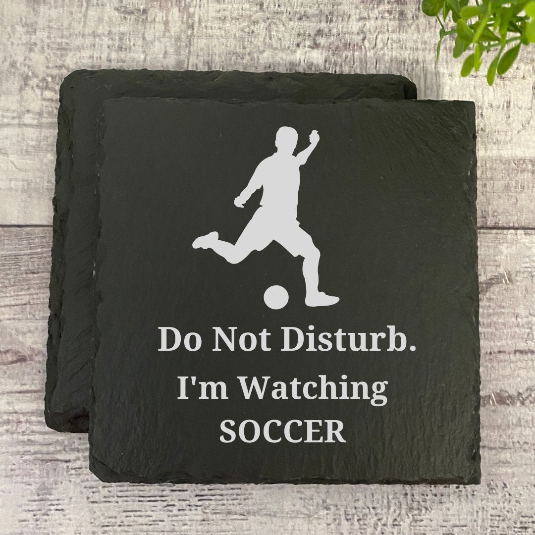 Soccer Themed Coasters Gift - Do Not Disturb