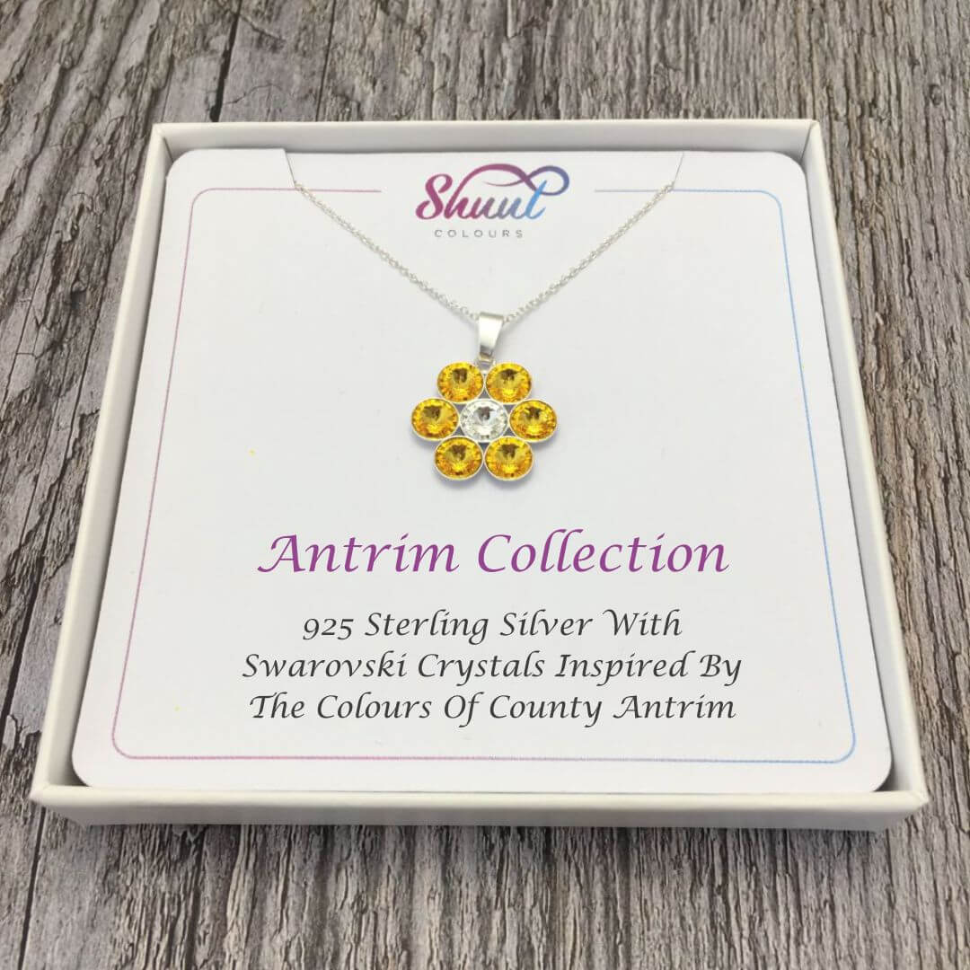 County Colours 7 Drop Pendant - All Counties Available