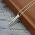 Personalised Bar Necklace With Name - 925 Sterling Silver