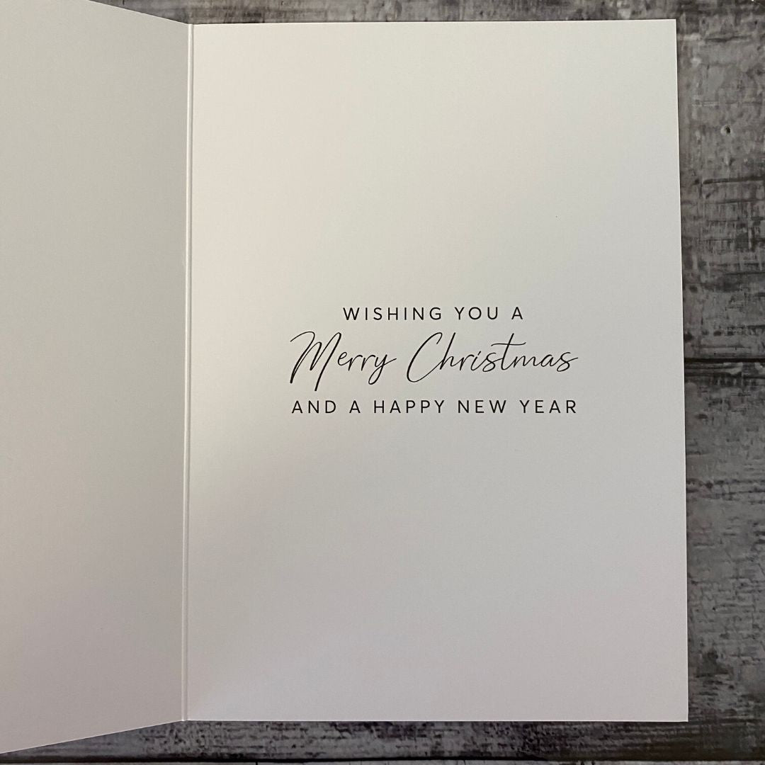 Christmas Greeting Card - Snowman