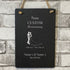 Personalised Anniversary Slate Signs - All Years - Wall or Free Standing Version