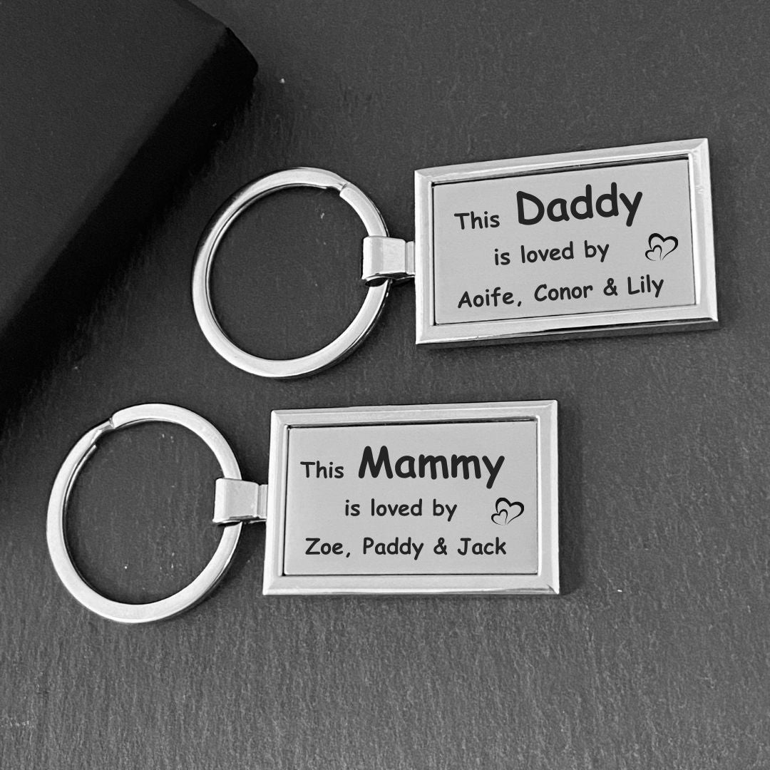 Keyring Personalised For A Loved One