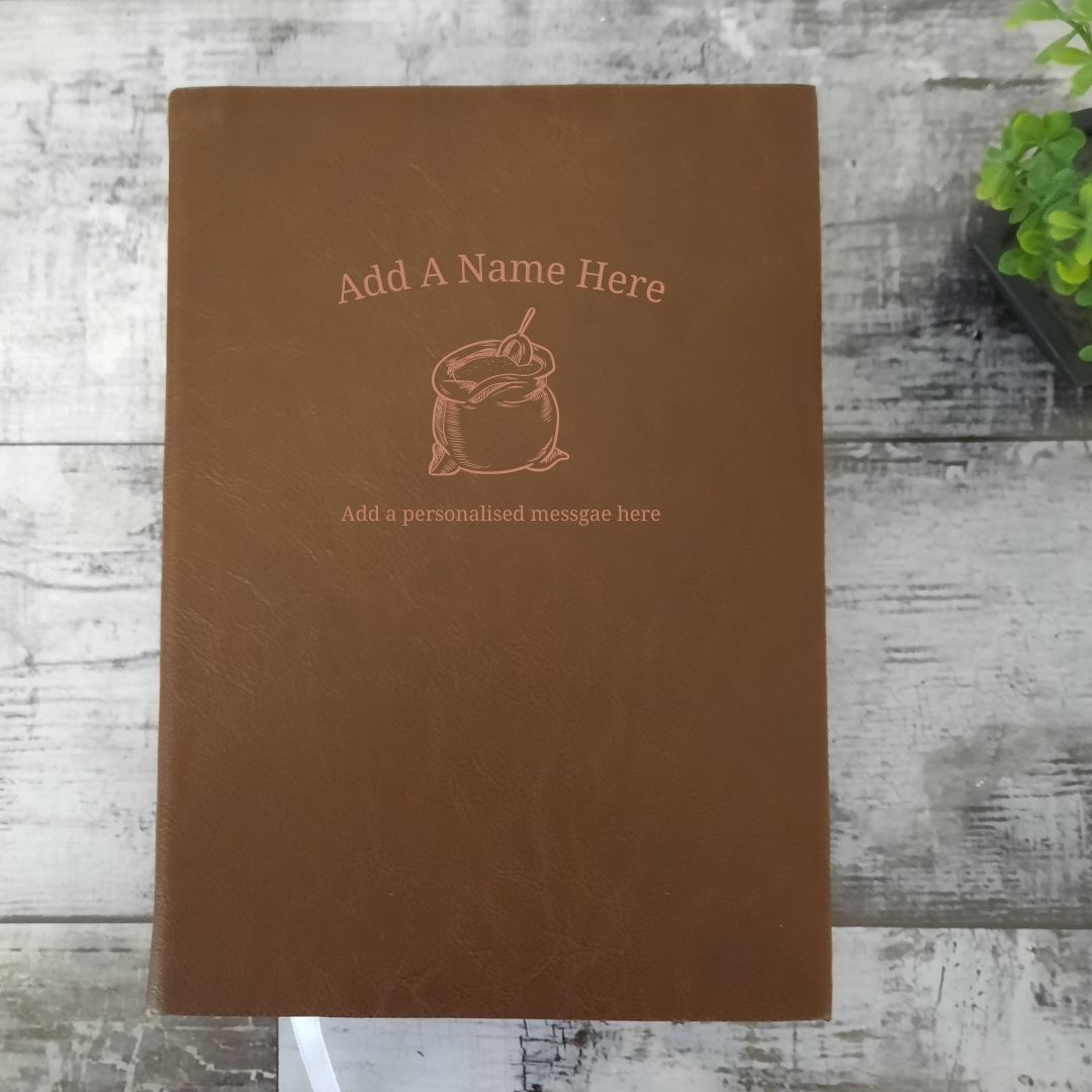 Personalised Recipes Notebook For Mammy