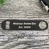 Bottle Opener Personalised With Custom Text - Bar Blade