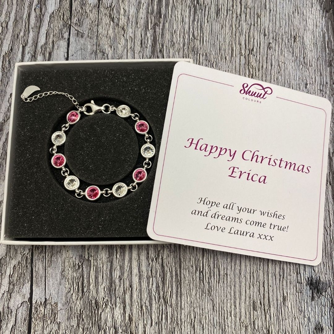 Personalised Sterling Silver Bracelet - Create Your Own
