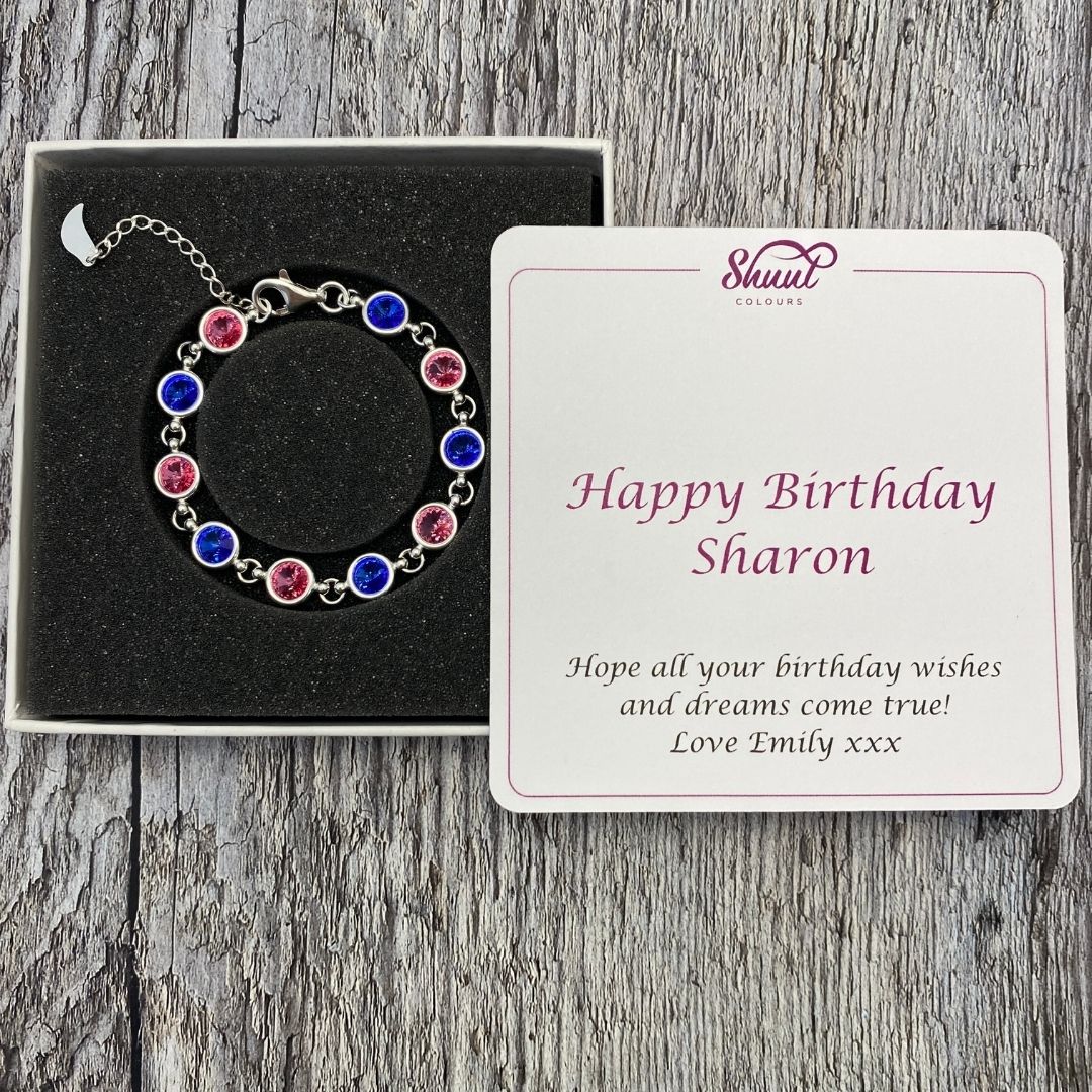 Personalised Sterling Silver Bracelet - Create Your Own