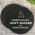 Coffee Lover Personalised Slate Coasters - Round or Square Options