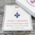 Confirmation Cross Necklace - Select Your Own Colours & Add Message