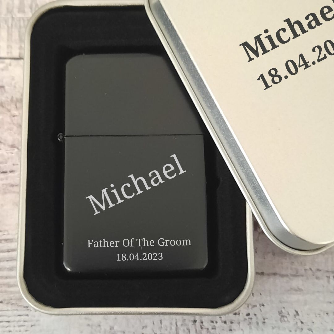 Personalised Lighter - Engraved With Name & Any Text