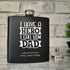 Personalised Father's Day Hip Flask - Style Options Available