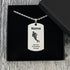 Personalised Gaelic Football Men's Dog Tag Necklace - 2 Styles To Choose From