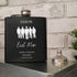 Personalised Hip Flasks For Groomsmen - Custom Engraved Keepsake Tin Gift Box