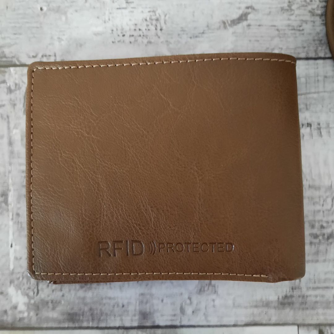 RFID Personalised Wallet With Name, Initials or Text