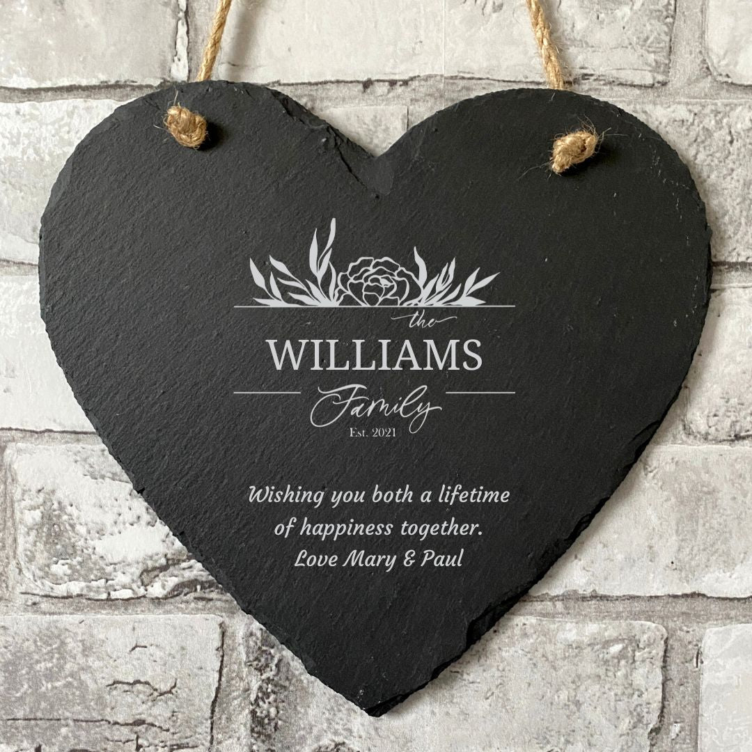 Personalised Wedding Gift For A Newly Married Couple