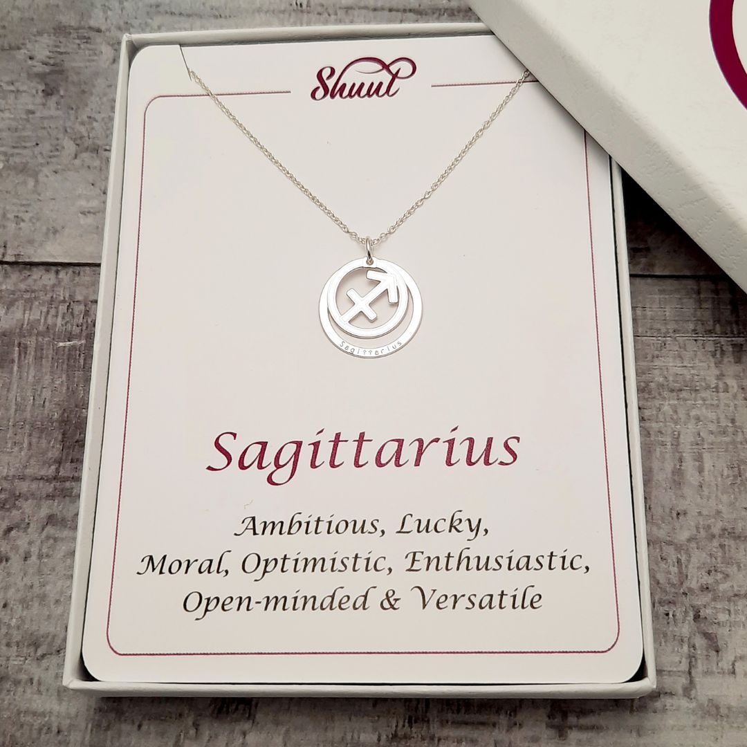 Sagittarius Star Sign Necklace Pendant