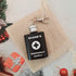 Personalised 1oz Hip Flask Keyring - Little Christmas Gift idea